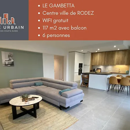 Appartement Le Gambetta à Rodez Extérieur photo